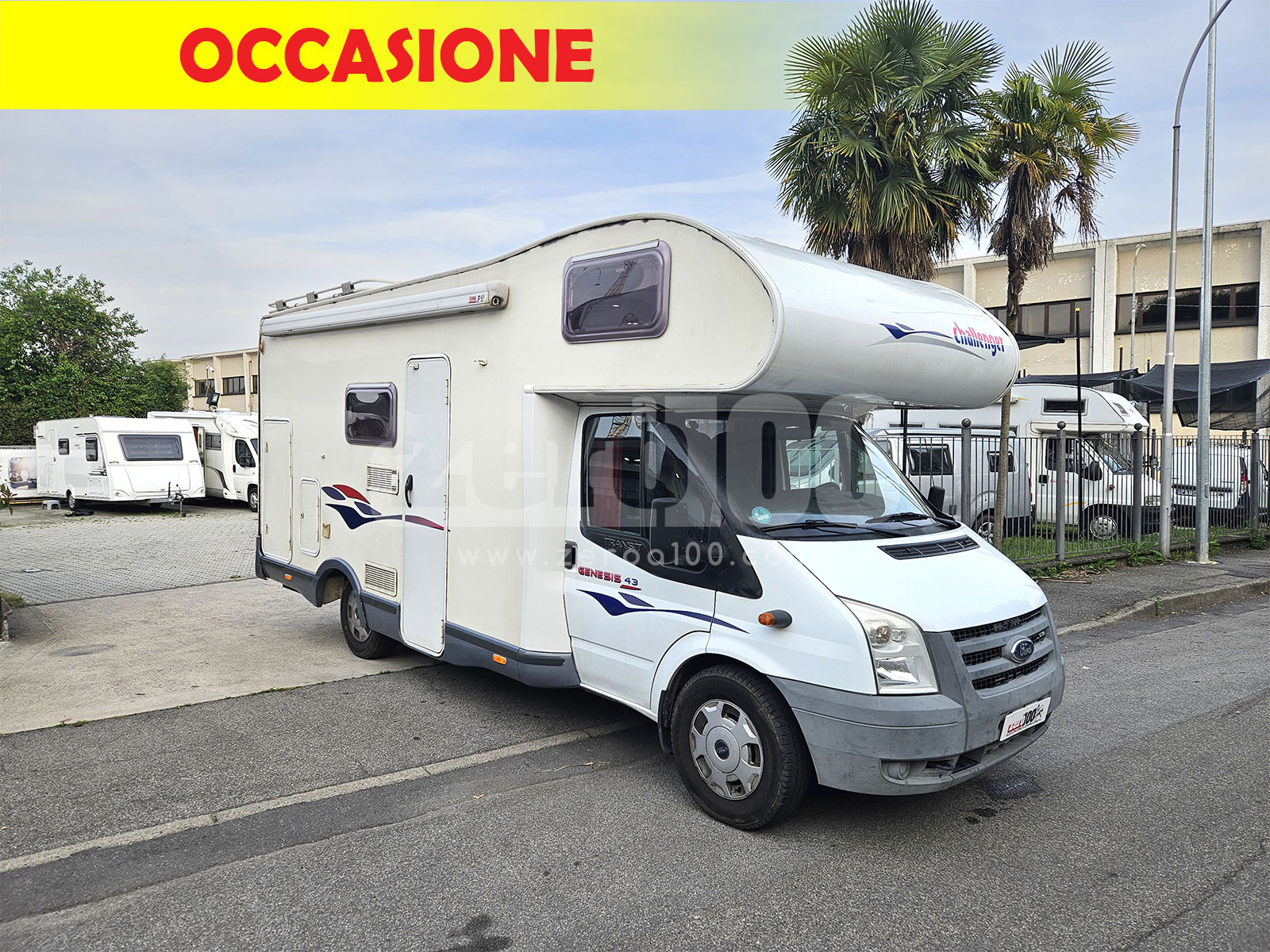 Camper Mansardato Challenger Genesis 43