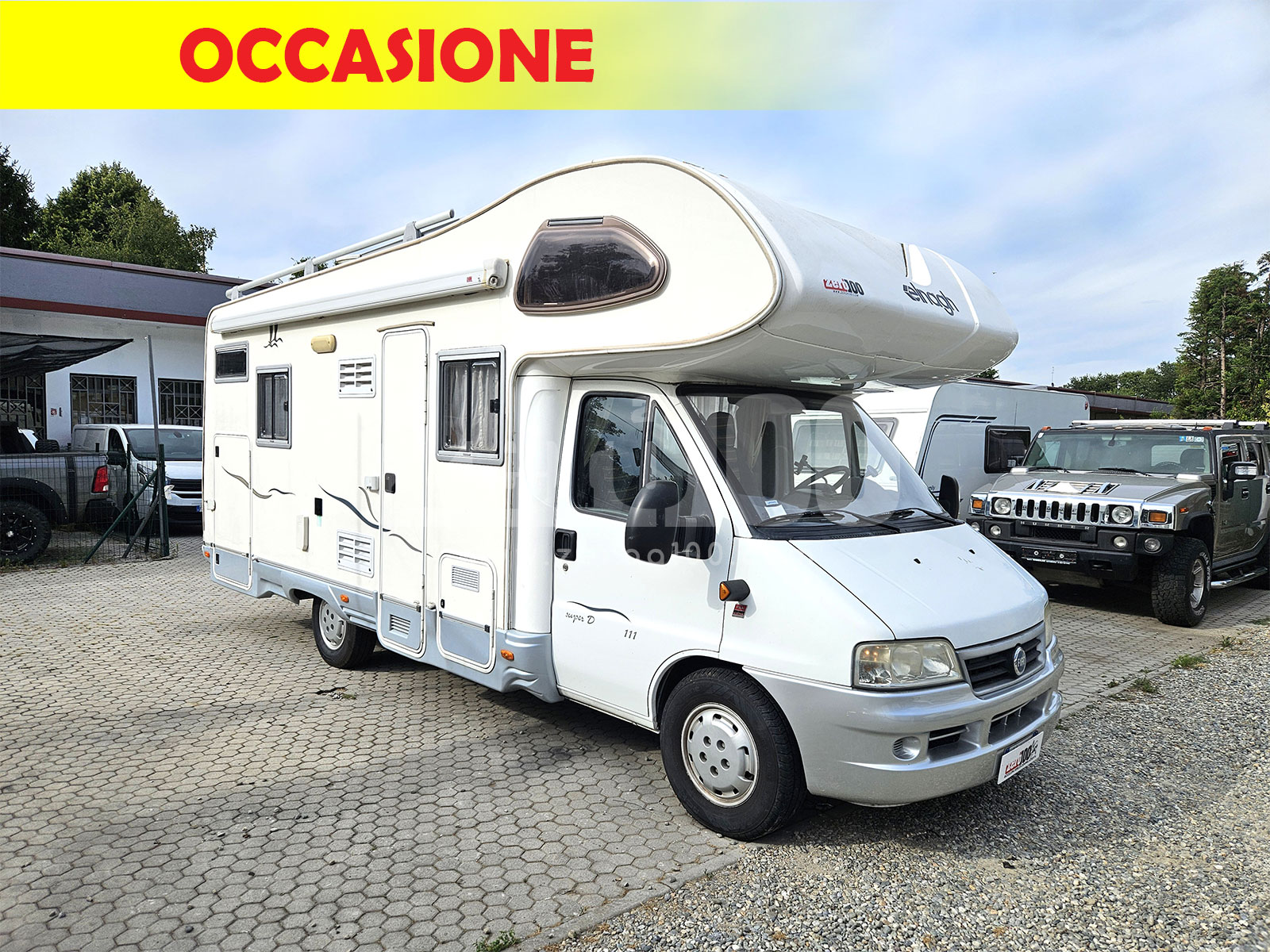 Camper Mansardato Elnagh Super D 111