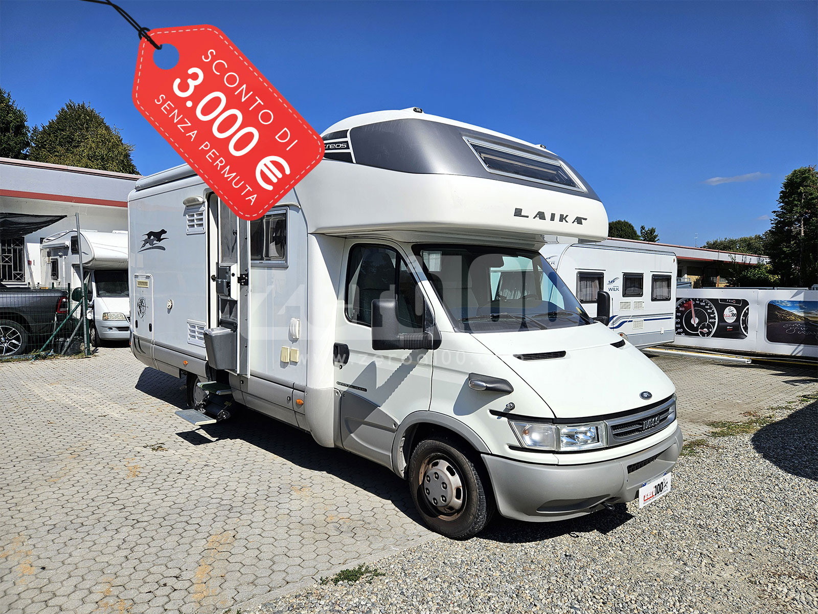 Camper Mansardato Laika Kreos 3001